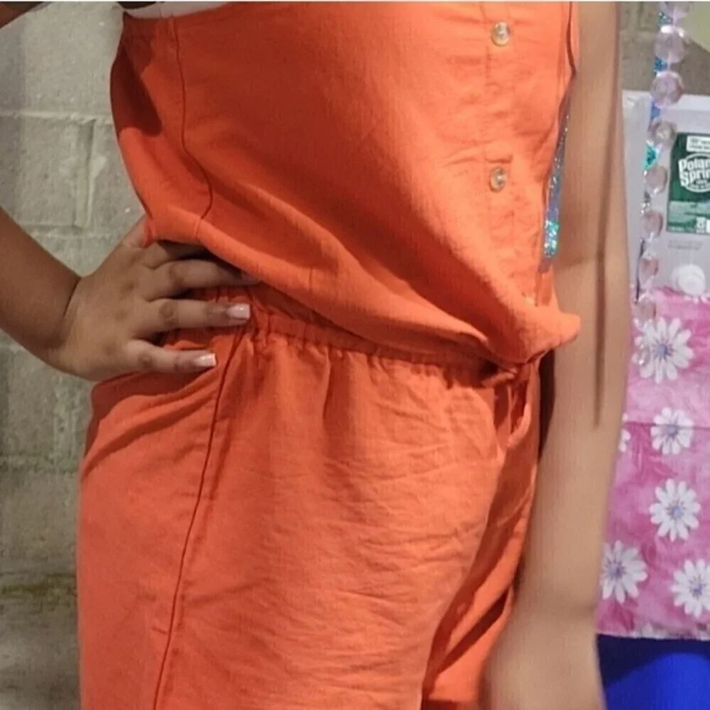 Old Navy Big Girl Rompers Jumpsuits  Size X-Large